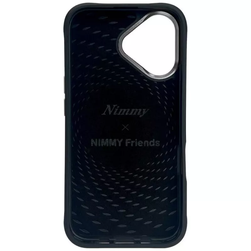 Nimmy Wilk MagSafe Case for iPhone 16 tamsiai pilka
