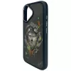 Nimmy Wilk MagSafe Case for iPhone 16 tamsiai pilka