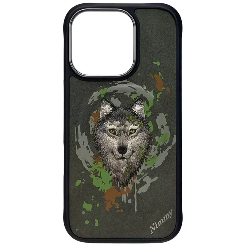Nimmy Wilk MagSafe Case, skirta Apple iPhone 16 Pro, tamsiai pilka