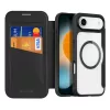 DUXDUCIS Skin X Pro Wallet Case for iPhone 17 Air su MagSafe – juoda