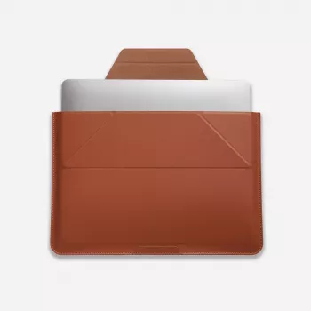 Moft Sleeve 14 Laptop Sleeve with Integrated Stand – Brown