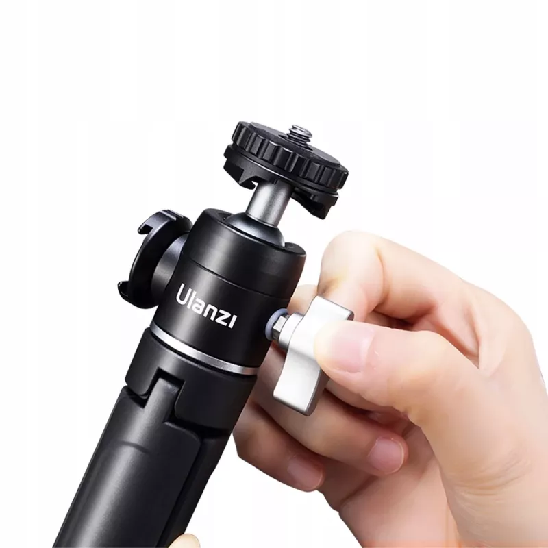 ULANZI U-Vlog MT-14 Aliumininis Mini Trikojis su Šalto Bato Laikikliu