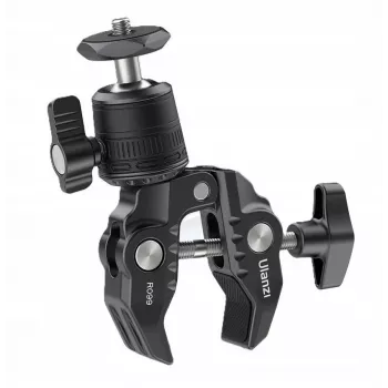 Ulanzi R099 Super Clamp su rutuline galvute