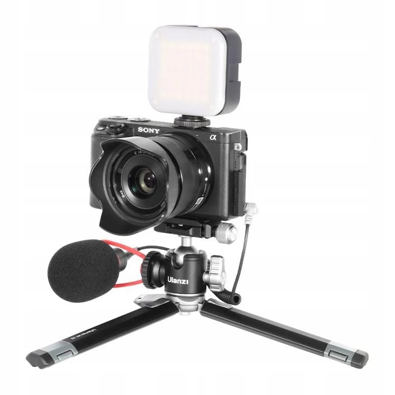 Ulanzi MT-24 Metal Stopka ISO Tripod with 3D Pan-Tilt Head - Black