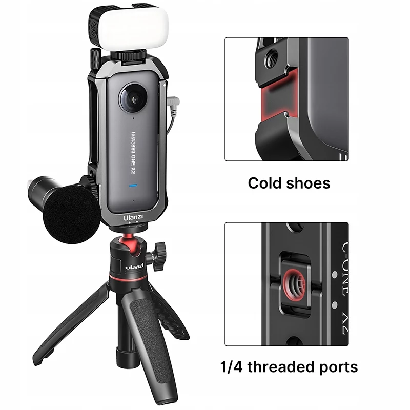 Ulanzi Frame Mount, skirta Insta360 ONE X2 – Vlog / 2386