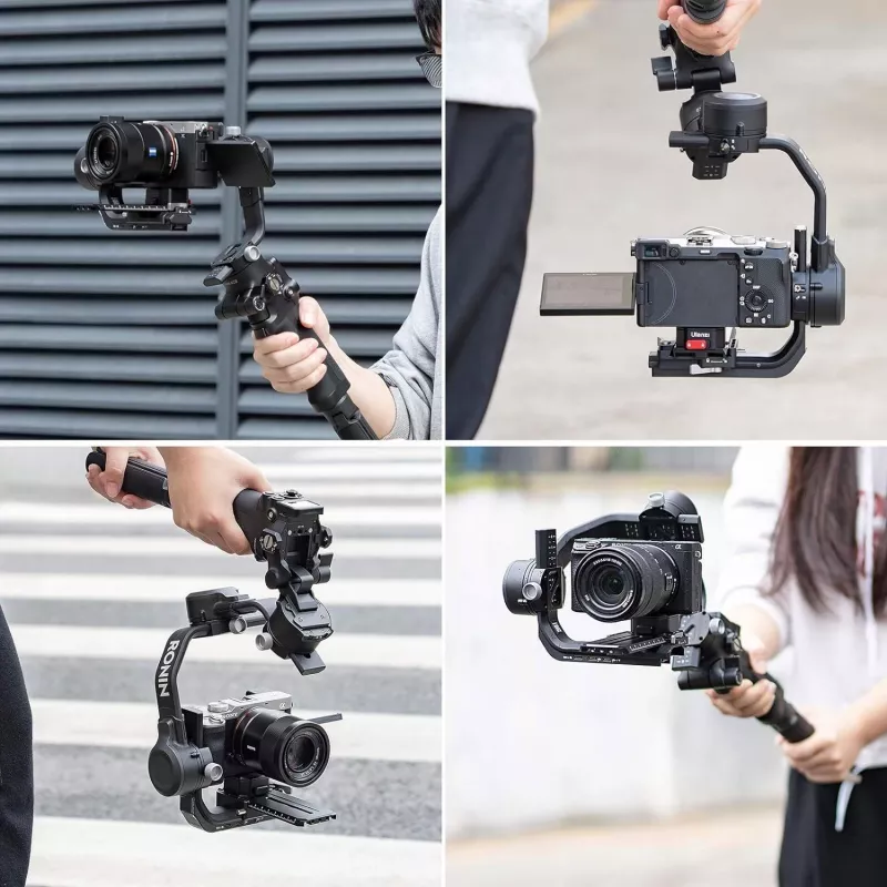 Ulanzi R085 Greito atlaisvinimo plokštelė su skale, skirta DJI Ronin RS 2 / RSC 2