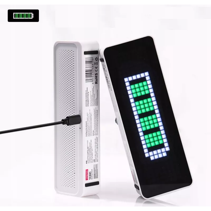 Ulanzi Pixel Clock TC001 WiFi LED Matrix Clock
