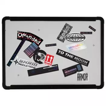 Skinarma Henko Hard Case, skirta MacBook Air 13 colių (2018–2020) – Frost Clear