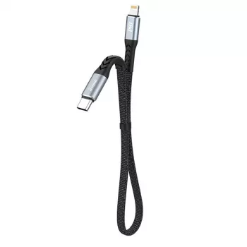 Dudao L10P USB-C – Lightning laidas 20W 0,23 m baltas