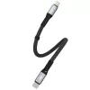 Dudao L10P USB-C – Lightning laidas 20W 0,23 m baltas