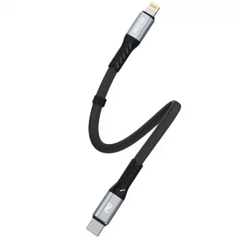 Dudao L10P USB-C – Lightning laidas 20W 0,23 m baltas