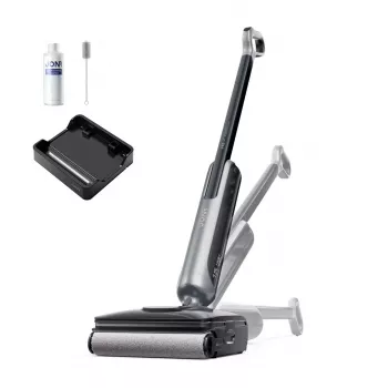 JONR H2 Pro šlapio ir sauso valymo dulkių siurblys su šluota, savaiminio valymo funkcija, 15000 Pa siurbimas, 4000 mAh baterija