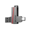 HIKSEMI CLE USB 64 GB E307C U3 Dual USB 3.2 and USB Type-C Grey