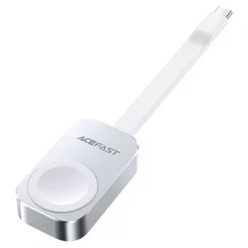 Acefast E21 5W belaidis Apple Watch įkroviklis – sidabrinis