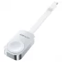 Acefast E21 5W belaidis Apple Watch įkroviklis – sidabrinis