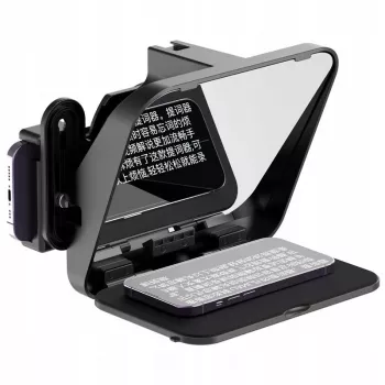 Ulanzi RT02 nešiojamas teleprompteris išmaniesiems telefonams, planšetėms ir kameroms