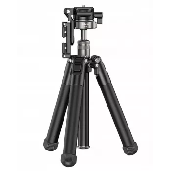 Ulanzi MT-63 Professional Tripod + Monopod 145cm Vlog su Telefono Laikikliu ir Prompteriu