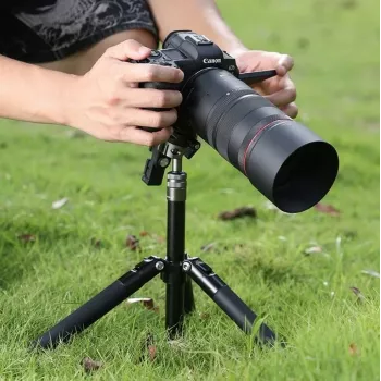 Ulanzi MT-63 Professional Tripod + Monopod 145cm Vlog su Telefono Laikikliu ir Prompteriu