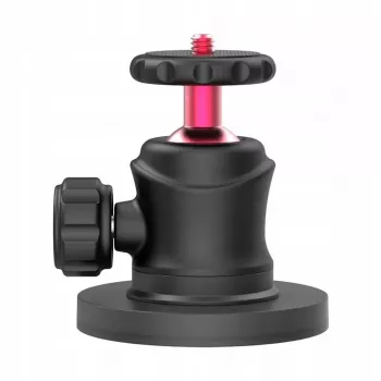 Ulanzi C029 Magnetinis Siurbtukinis Laikiklis su 3D Rutuline Galvute, skirtas GoPro, DJI, Insta360, SJCAM, Xiaomi