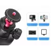 Ulanzi C029 Magnetinis Siurbtukinis Laikiklis su 3D Rutuline Galvute, skirtas GoPro, DJI, Insta360, SJCAM, Xiaomi