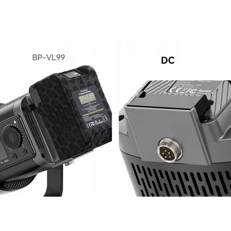 Ulanzi V-120Bi LED Video Light - WB (2700K - 6500K)