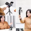 Ulanzi M007 / Ma26 3-in-1 Metal Phone Tripod Grip with 360° Rotation, Cold Shoe Mount, Black