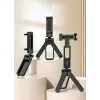 Ulanzi M007 / Ma26 3-in-1 Metal Phone Tripod Grip with 360° Rotation, Cold Shoe Mount, Black