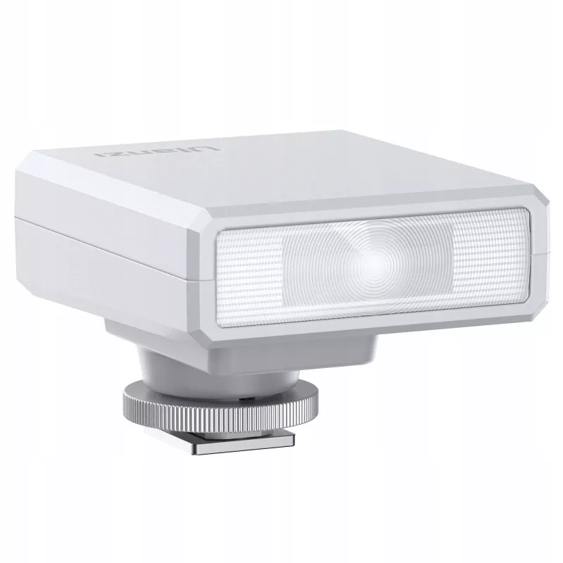 Ulanzi F12 GN12 RGB LED Video Light su Cold Shoe adapteriu, 2500K-9000K, 6W, 2000mAh, White