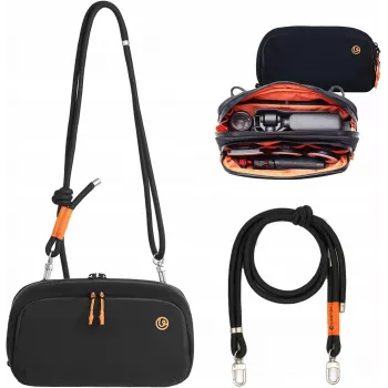 ULANZI YY08 Sling Bag, juoda