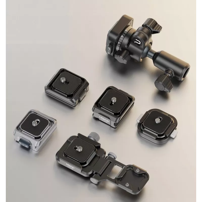 ULANZI C061 Greito atleidimo plokštės adapteris, skirtas DJI RS 2/3/4 serijos gimbals - suderinamas su Arca-Swiss