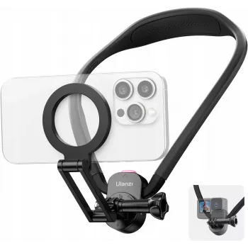 ULANZI MG14 Magnetinis kaklo laikiklis POV filmavimui telefonui GoPro DJI Insta360
