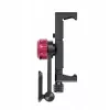 ULANZI MA51 F38 Quick Release Phone Clamp Mount su Cold Shoe, Aliuminio Lydinys, Juodas