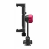 ULANZI MA61 Aliuminio lydinio telefono laikiklis su Cold Shoe ir Arca-Swiss pagrindu, juodas