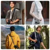 ULANZI CSS1 Anti-tangle Neck Strap U-snap Quick Release for DSLR Camera, 60kg, Silver