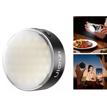 Ulanzi MFL01 Magnetinis LED Blykstės Šviestuvas Išmaniajam Telefonui 10W Bluetooth Magsafe