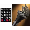 ULANZI LM01 10W LED prožektorius su gobo ir spalvų filtrais, priartinimu ir efektais