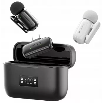 Ulanzi A200 2x belaidis mikrofonas 100m telefonui USB-C