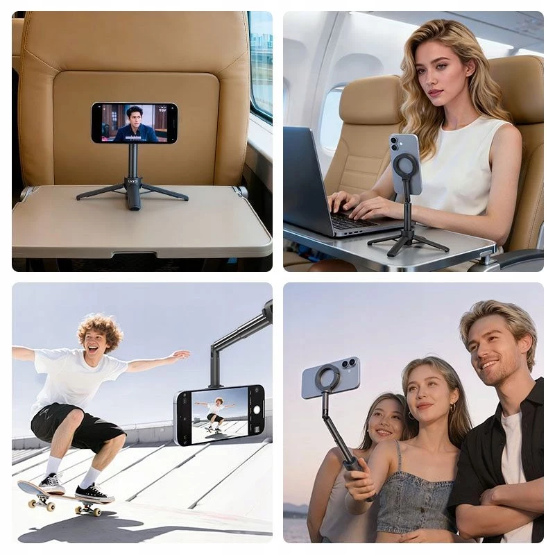 ULANZI MT71 MagSafe Selfie Stick Mini Tripod 33,5 cm Juoda
