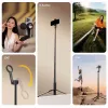 ULANZI SK27 2-in-1 Selfie Stick Tripod su MagSafe magnetiniu laikikliu, 165 cm ištraukimu, Bluetooth nuotolinio valdymo pultu, juoda