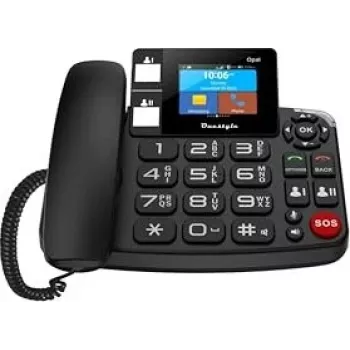 Onestyle Opal SIM Desktop Telephone Black (UNISOC SL8521E Dual Core)