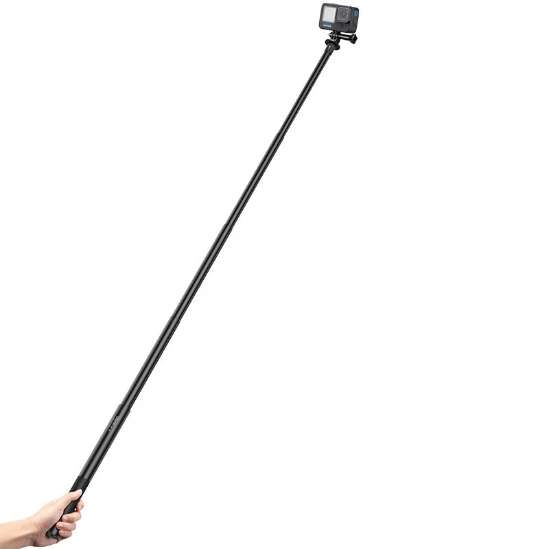 Ulanzi MT-57 Selfie Stick Tripod su Bluetooth nuotolinio valdymo pulteliu, juodas