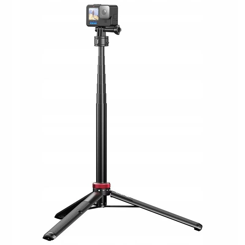 Ulanzi Go Quick II Selfie Stick su magnetiniu greitaeigiu tvirtinimu, skirtas GoPro / SJCam / Xiaomi – aukštas