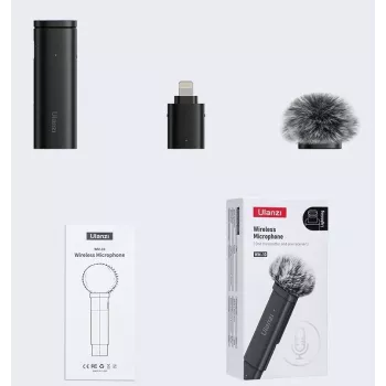 ULANZI WM-10-I Lightning belaidis lavalier mikrofonas