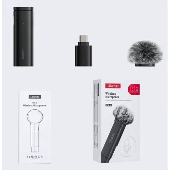 ULANZI WM-10-T USB-C belaidė mikrofono sistema