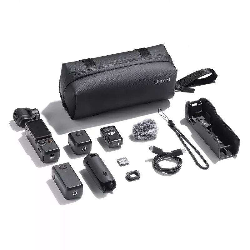 Ulanzi PK-04 kieto korpuso dėklas, skirtas DJI Osmo Pocket 3 Creator Combo
