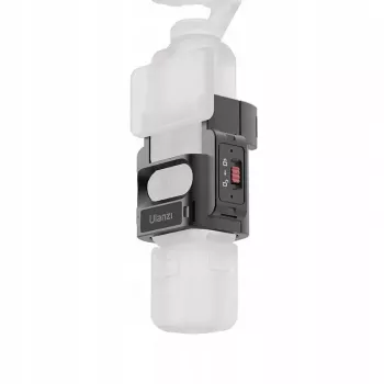 Ulanzi C014 Išplėtimo Rėmas, skirtas DJI Osmo Pocket 3, Aliuminio Lydinys ir ABS, Juodas