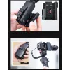 Ulanzi C014 Išplėtimo Rėmas, skirtas DJI Osmo Pocket 3, Aliuminio Lydinys ir ABS, Juodas