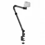 Ulanzi ZJ02 Super Clamp / Crab Clamp su 1/4 inch ir 3/8 inch sriegiais, aliuminio lydinys, juoda