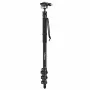 ULANZI TT35 Professional Carbon Fiber Monopod 130cm su Fluid Galvute DSLR Fotoaparatui