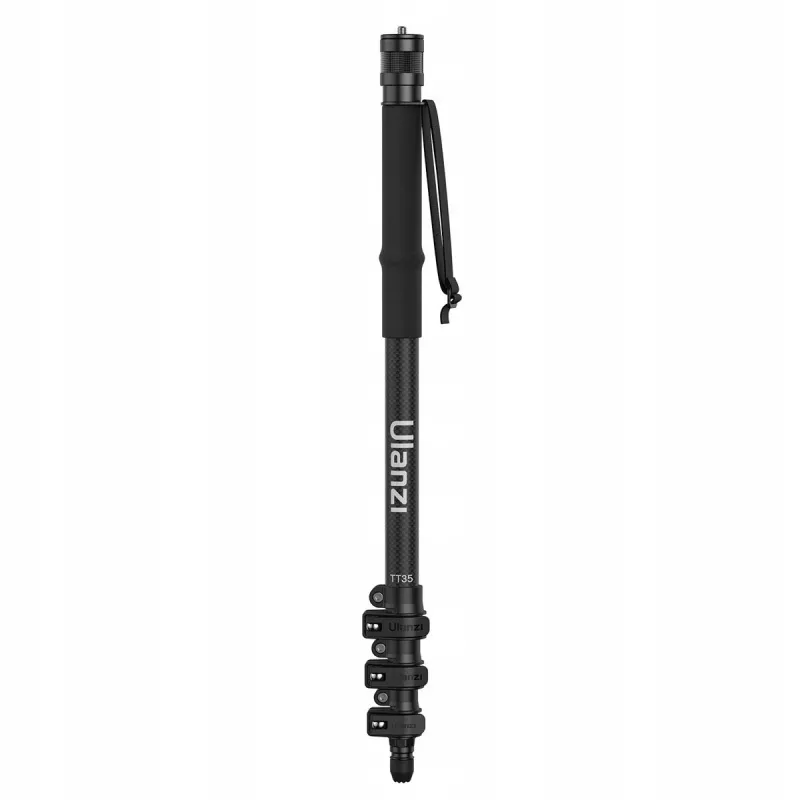 ULANZI TT35 Professional Carbon Fiber Monopod 130cm su Fluid Galvute DSLR Fotoaparatui